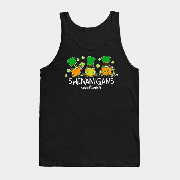 shenanigans coordinator Tank Top by Doxie Greeting